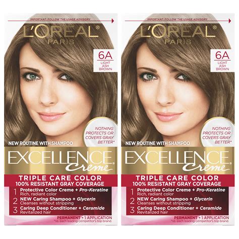 loreal brown hair color shades|l'oreal brown hair color chart.